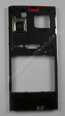 Gehäuserahen, Unterschale LG BL20 original Back Cover mit Lautstärketasten und Lautstärkeschalter