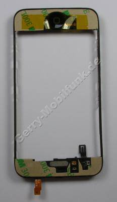 Geh�userahmen Apple iPhone 3GS Rahmen unter der Displayscheibe mit Lautsprecher, Men�taste