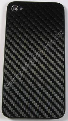 Akkufachdeckel schwarz matt Apple iPhone 4S Geh�user�cken mit Kameralinse