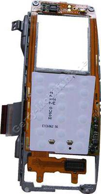 Gehäuserahmen Nokia 9300i Rahmen mit Tastaturmodul, Schanier, Schanierklappen, Flexband