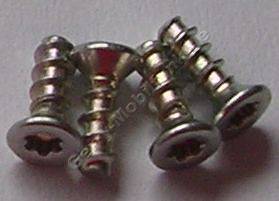 4 St�ck Schrauben silber 1,6 x 5 Nokia N90