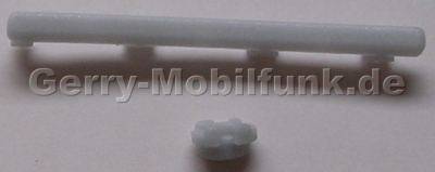 2 St�ck Gummistopper Nokia 6103 grau original Gummistopfen f�r die Display Oberschale