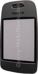 Displayscheibe, Displayoberschale Nokia 6101 großes Display silber
