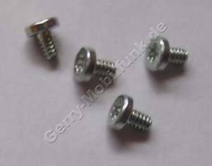 4 St�ck Schrauben 1,6x2,6 Original Nokia 5300 Schraubenset vom Displayrahmen