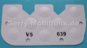 Tastaturfolie Men�tasten Original Nokia 5200 Dome Sheet, Tastaturflex