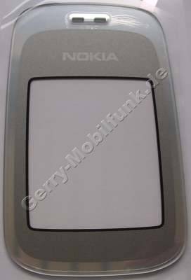 Displayscheibe gro� silber Nokia 6085 original Scheibe vom gro�en innen Display