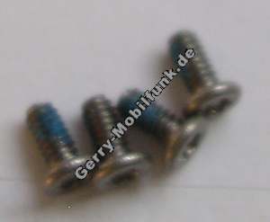 4 St�ck Schrauben 1,4x2,8mm Nokia E90 original Schraubenset