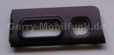 Seitliches Gehäuseteil deep plum vom Tastatur Cover Nokia N93i, Seitenabdeckung, Ornament rechts