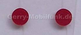 2 St�ck Schraubenabdeckung rot Nokia N76 original Abdeckung der Schrauben