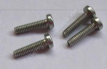 4 St�ck Schrauben 1,4 x 6mm Nokia N76 original Schraubenset