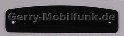 Logolabel R�ckseite Original Nokia 6500 Slide, neutrales Label ohne Aufschrift, Sliderschutz