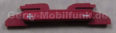 Lautst�rke Tastenmatte rot Nokia 6301 original Tastatur, Laut/Leise