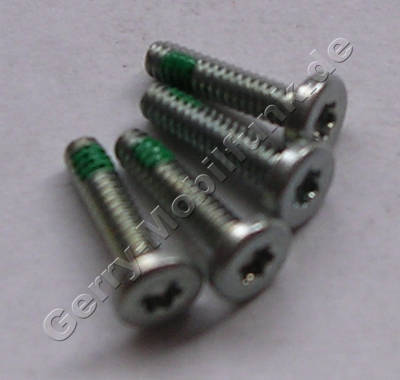 4 Stück Schrauben 1,4x5,7mm Nokia E71 original Schraubenset der Rückenschale