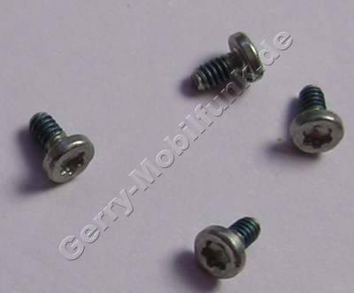 4 Stück Schrauben 1,6x3,0mm Nokia N96 original Schraubenset der Oberschale
