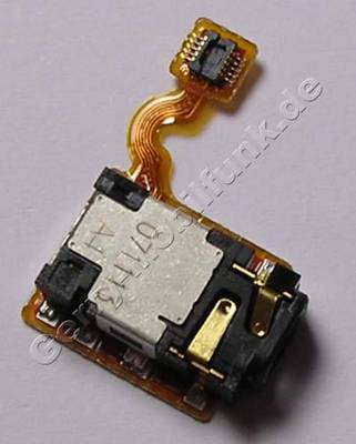 Headset Konnektor Nokia N78 original Anschlu�buchse vom Headset mit Anschlu�kabel, Flexkabel