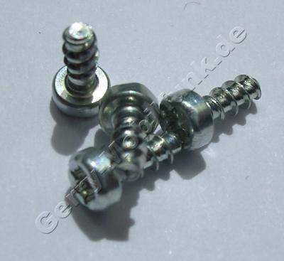 4 St�ck Schrauben 1,6x4mm Nokia 3600 Slide original Schraubenset