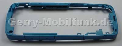 Deko Rahmen blau Nokia 5220 Xpress Music original Farbstreifen rund ums Geh�use