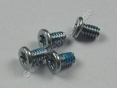 4 St�ck Schrauben 1,4 x 2,2 Nokia X3 original Schraubenset TX4