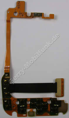 Tastaturmodul Men�tasten Nokia 6760 slide original Flexkabel mit Men�tastenmodul, Tastaturflex, Mikrofon