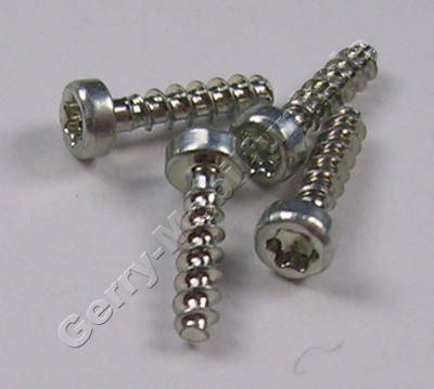 4 St�ck Schrauben 1,6 x 6,5mm Nokia 6650 fold original Schraubenset