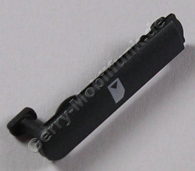 Abdeckung grau Simkarte Nokia N8 original Verschlu� vom Simkarten Schacht dark grey