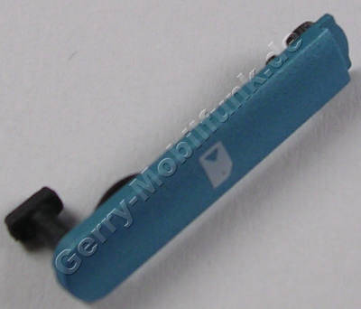 Abdeckung blau Simkarte Nokia N8 original Verschlu� vom Simkarten Schacht blue
