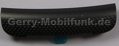 Deko grau Rückenschale Nokia X3-02 original B-Cover deco backcover dark metal