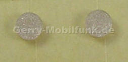 2 St�ck Schraubenabdeckung weiss Nokia N76 original Abdeckung der Schrauben ice white