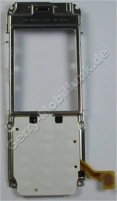 Tastaturmodul, Displayrahmen Nokia 7210 Supernova original Metallrahmen �ber dem Display incl. Tastaturmodul