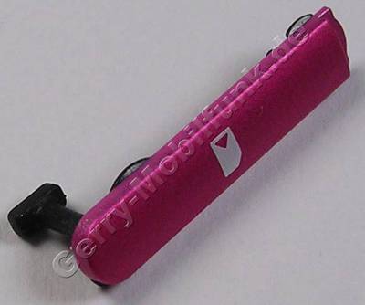 Abdeckung pink Simkarte Nokia N8 original Verschlu� vom Simkarten Schacht