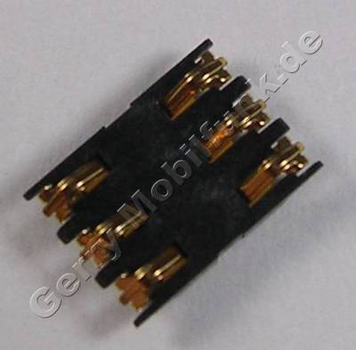 Simkartenleser Nokia 5140 original SMD Konnektor Simkarte 6 polig L�tbauteil
