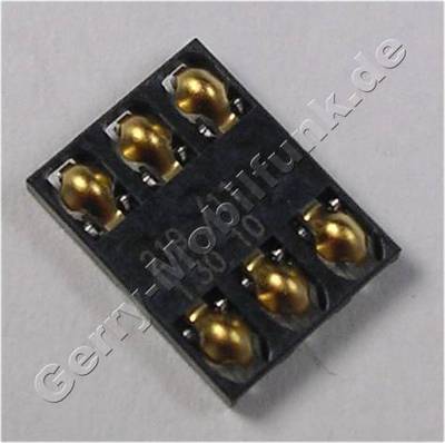 Simkartenleser Nokia X7-00 original Sim Konnektor der Platine, L�tbauteil