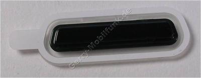 Menütaste schwarz Nokia X7-00 original Tastenmatte Homekey black