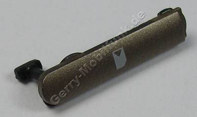 Abdeckung bronze Simkarte Nokia N8 original Verschlu� vom Simkarten Schacht