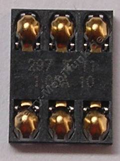 Simkartenleser Nokia 2690 original Konnektor Simkarte 6 polig, L�tbauteil