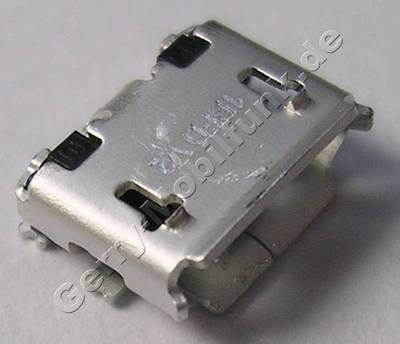 Micro-USB Konnektor 5 polig Nokia X2-02 original Anschlu�buchse Datenkabel L�tbauteil