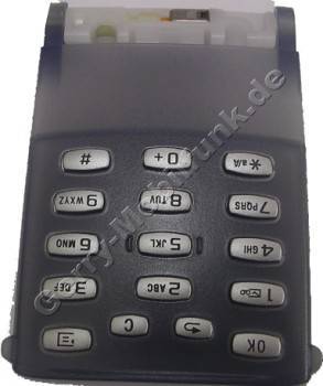 Tastenmatte mineral grey (grau) SonyEricsson P800 Tastaturklappe